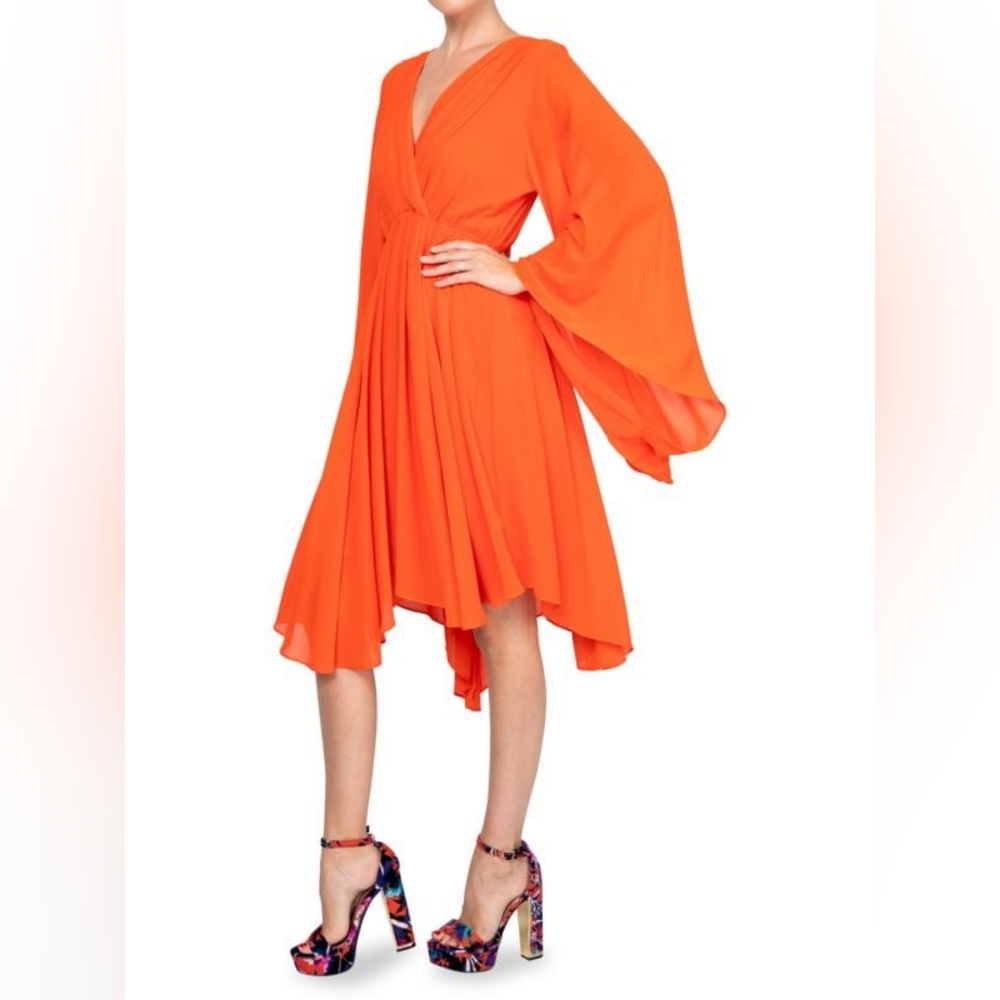Meghan Los Angeles Sunset Dress - Flame